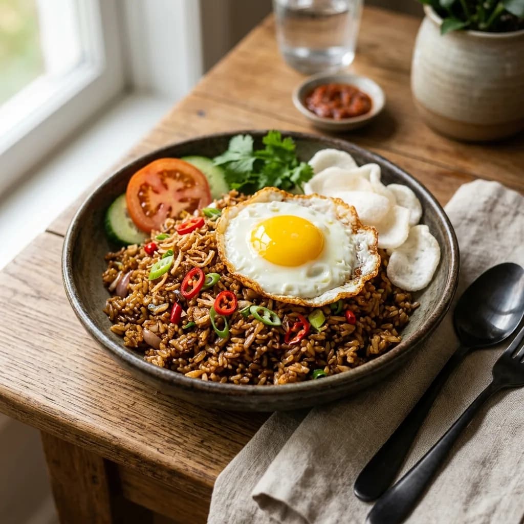 Recipe cover: Simple Nasi Goreng