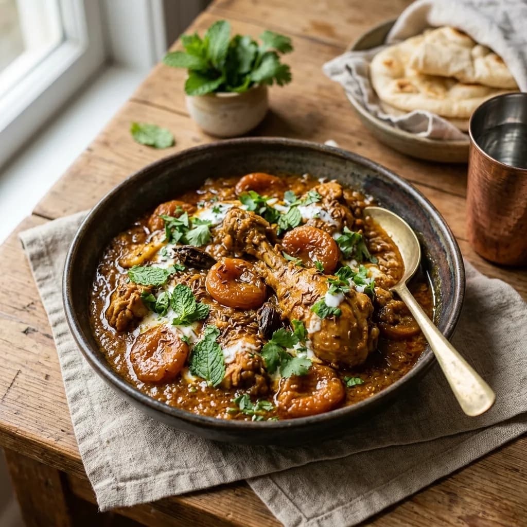 Recipe cover: Hunza Valley Apricot And Chicken Curry