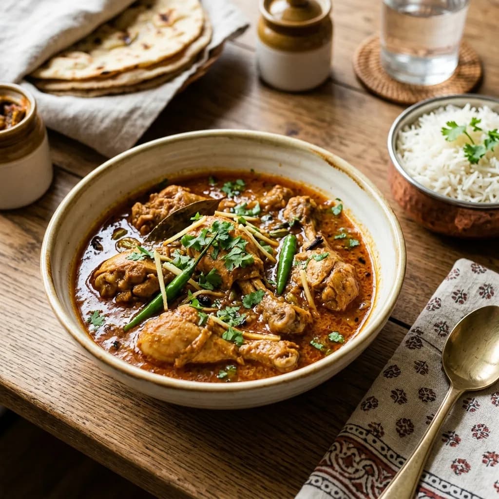 Recipe cover: Punjabi Tariwala Chicken Curry