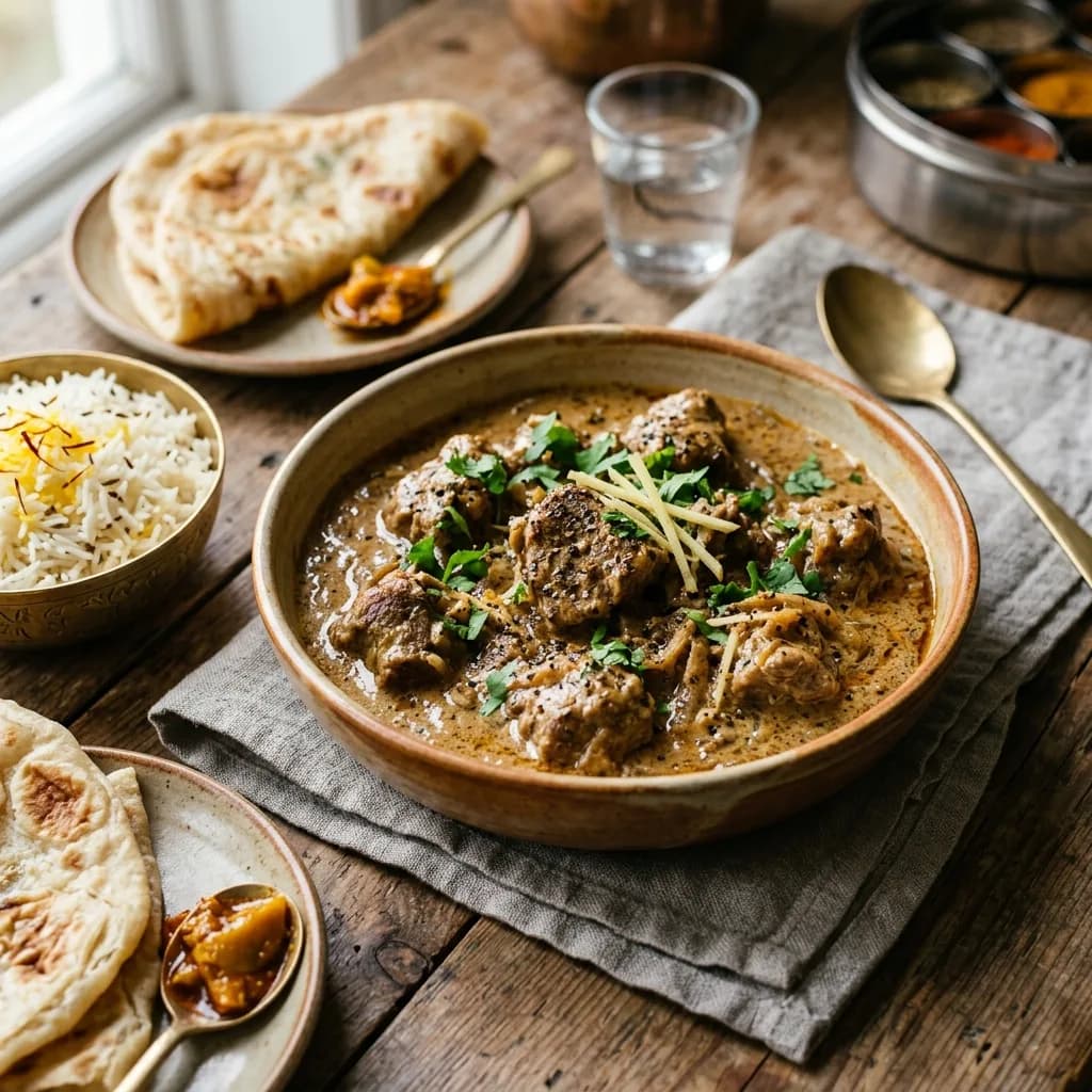 Recipe cover: Punjabi Dahi Gosht