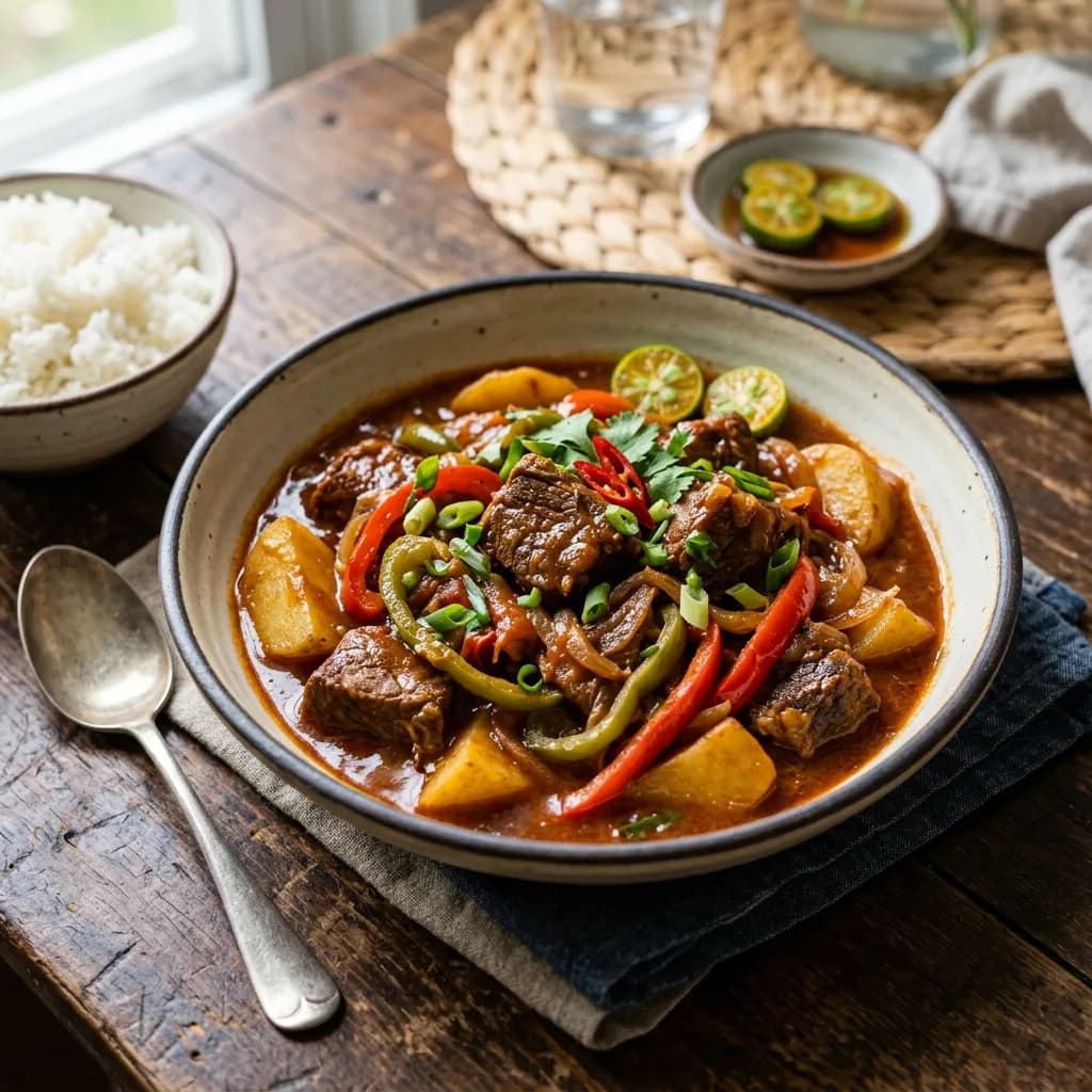 Recipe cover: Citrus Soy Braised Beef Mechado