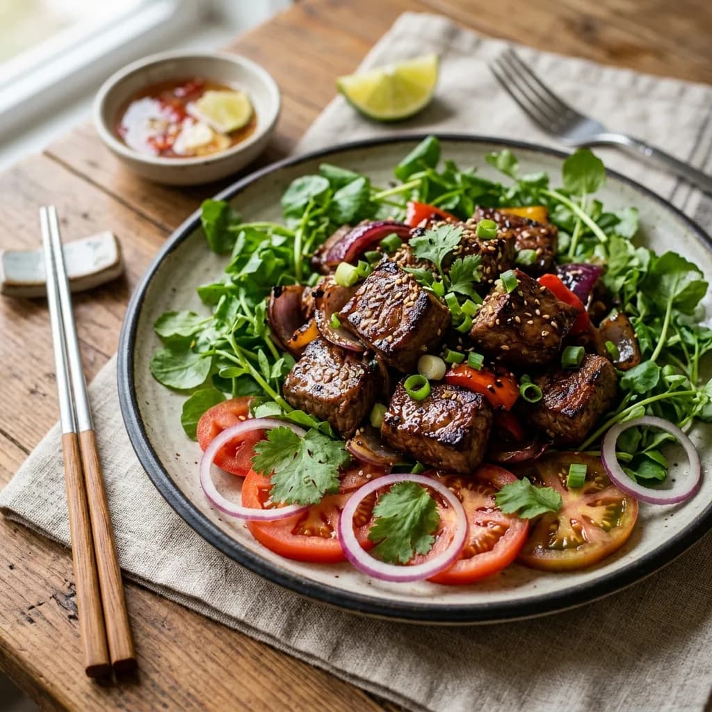 Recipe cover: Vietnamese Lemongrass Shaking Beef