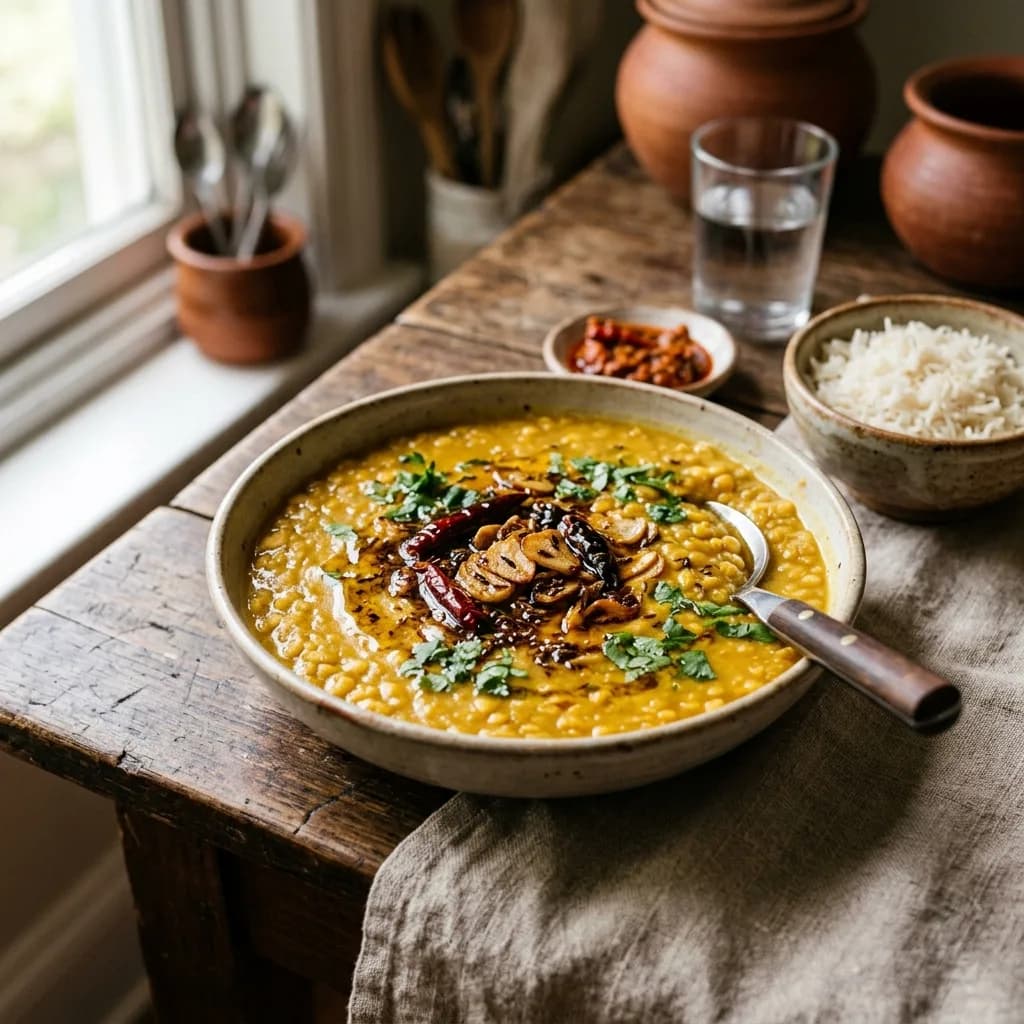 Recipe cover: Kathmandu Tempered Yellow Lentil Stew