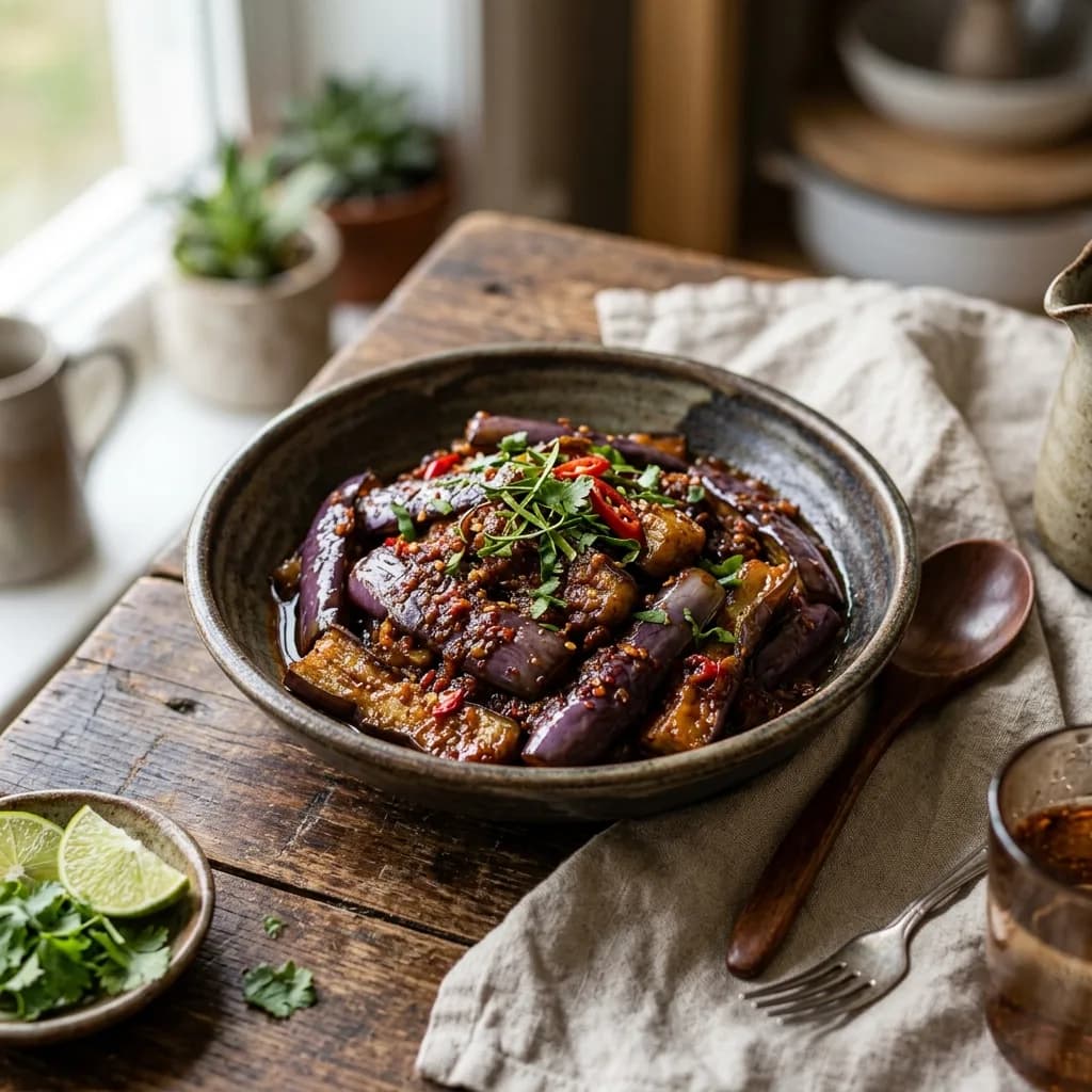 Recipe cover: Terung Sambal Belacan