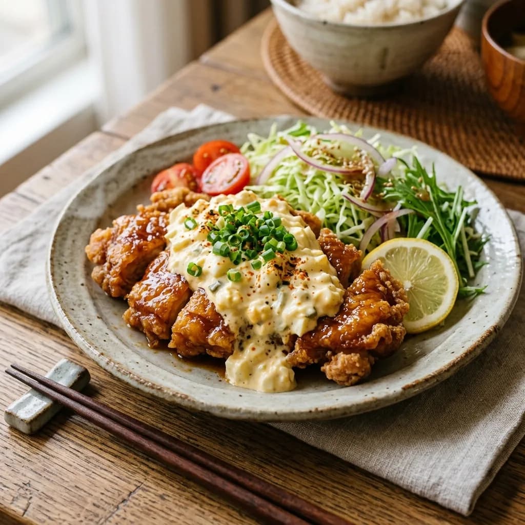 Recipe cover: Crispy Chicken Nanban With Tangy Tartar Sauce
