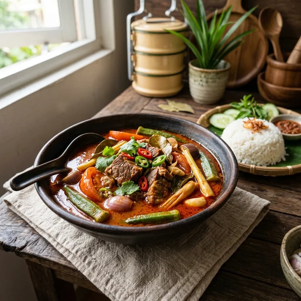 Recipe cover: Asam Pedas Daging