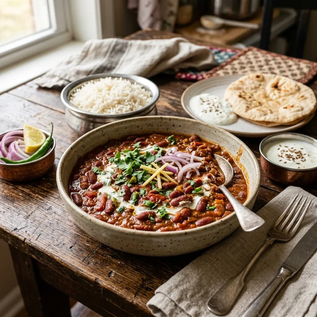 Recipe cover: Punjabi Rajma Masala