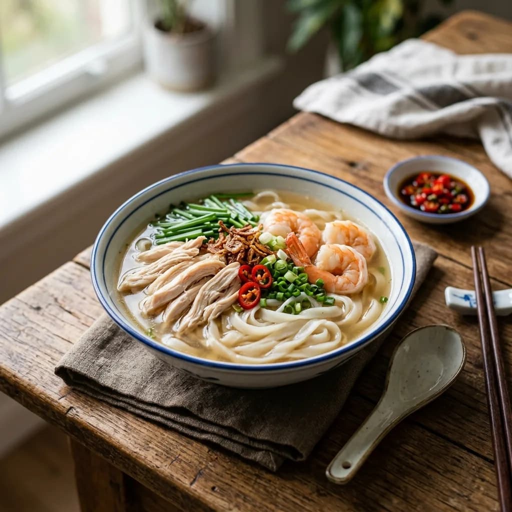 Recipe cover: Ipoh Kai Si Hor Fun